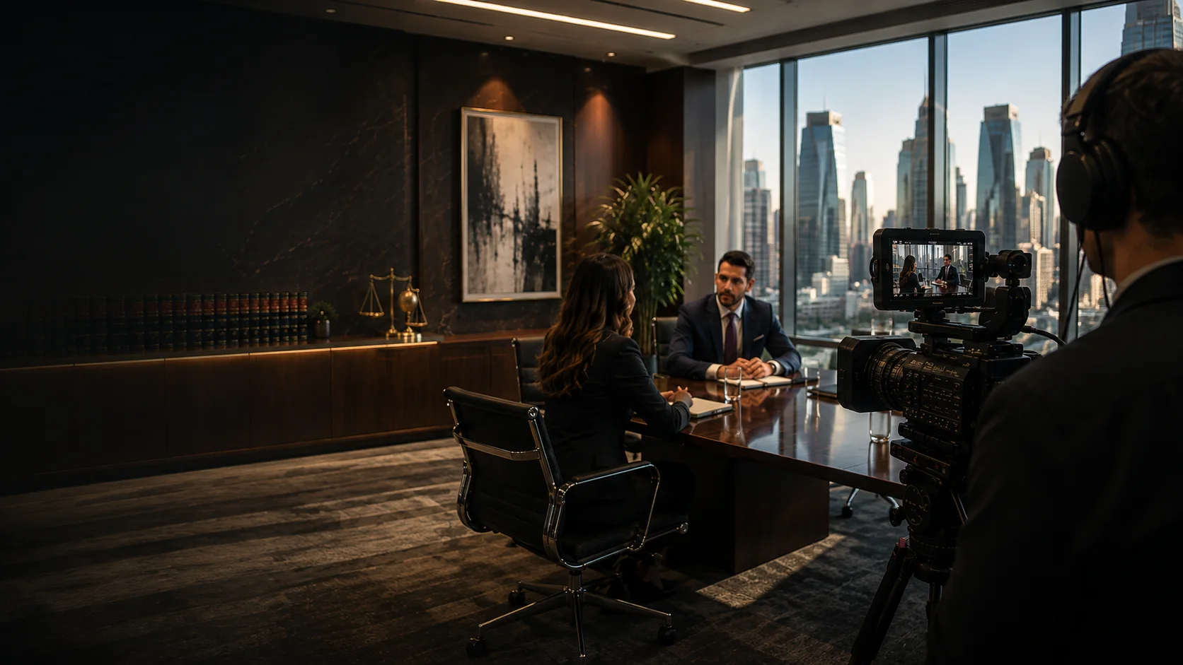 Legal videography production environment
